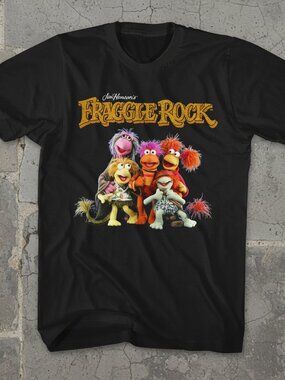 Vintage Fraggle Rock Graphic T-Shirt | Retro Jim Henson Characters Tee
